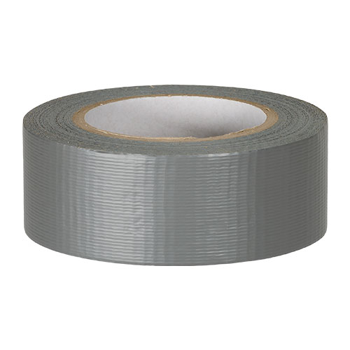 3055 Duct tape low budget (27 Mesh) 48mm x 50 meter Grijs