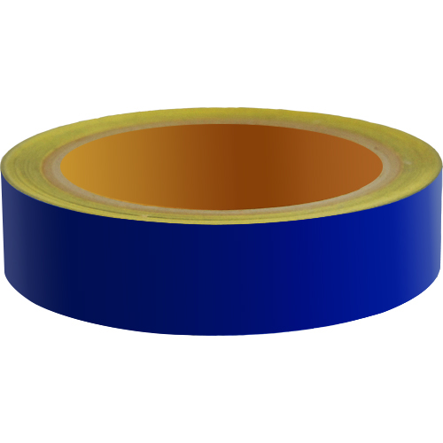 Reflecterend Tape ECONOMIC 25mm Blauw