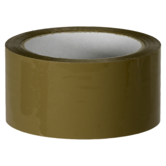 1412A PP verpakkingstape LOW NOISE 50mm x 66m Bruin