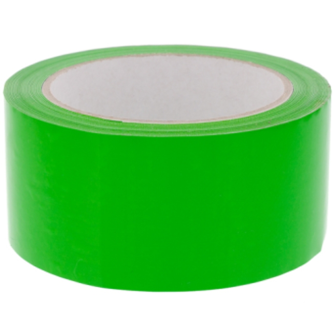 1418 PP verpakkingstape LOW NOISE 50mm x 66m Groen