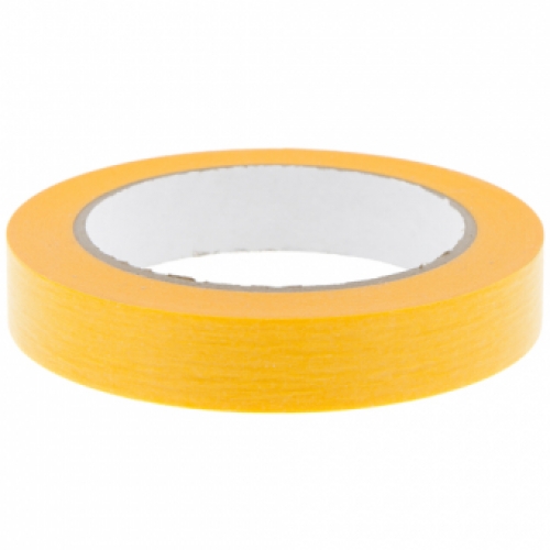 Rijstpapieren afplaktape Oranje 19mm x 50m