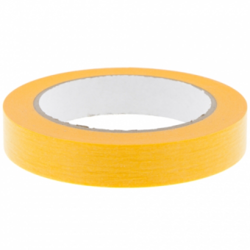 Rijstpapieren afplaktape Oranje 19mm x 50m