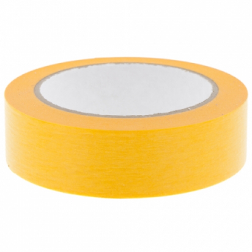 Rijstpapieren afplaktape Oranje 30mm x 50m