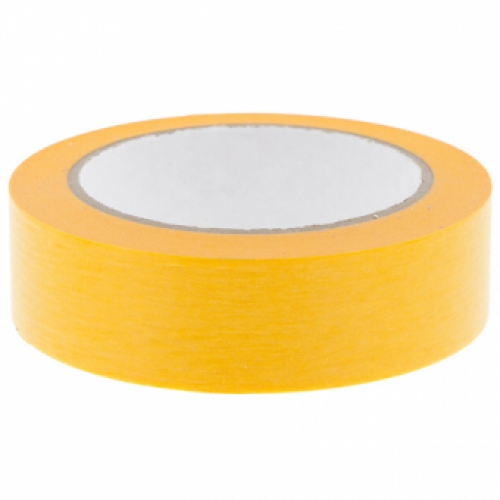 Rijstpapieren afplaktape Oranje 30mm x 50m