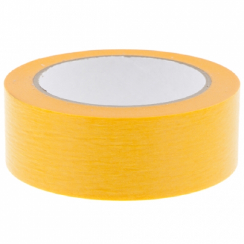 Rijstpapieren afplaktape Oranje 38mm x 50m