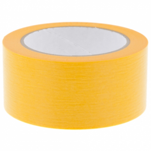 Rijstpapieren afplaktape Oranje 50mm x 50m