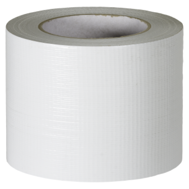 3015 Duct tape universeel (0.23mm) 100mm x 50 meter Wit