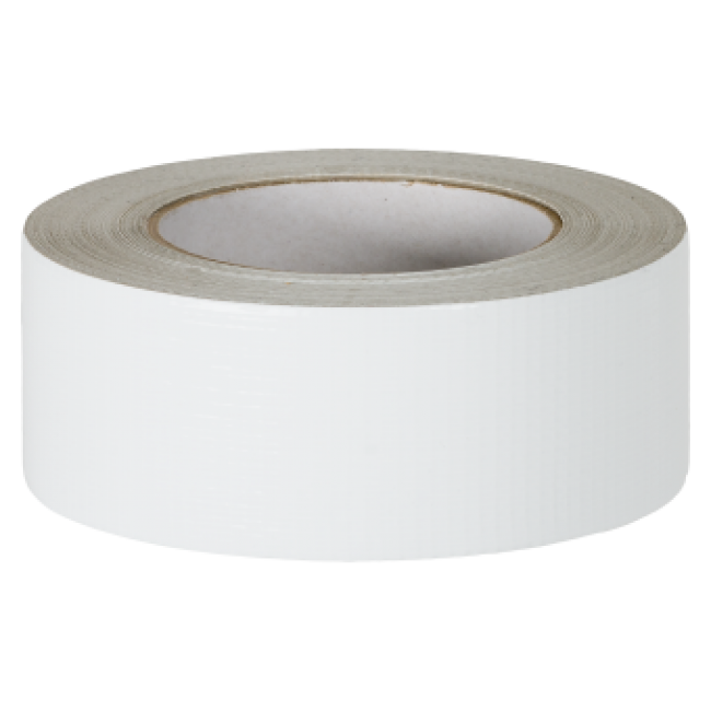 3015 Duct tape universeel (0.23mm) 50mm x 50 meter Wit