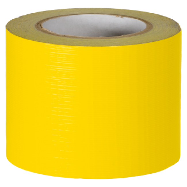 3017 Duct tape universeel (0.23mm) 100mm x 50 meter Geel