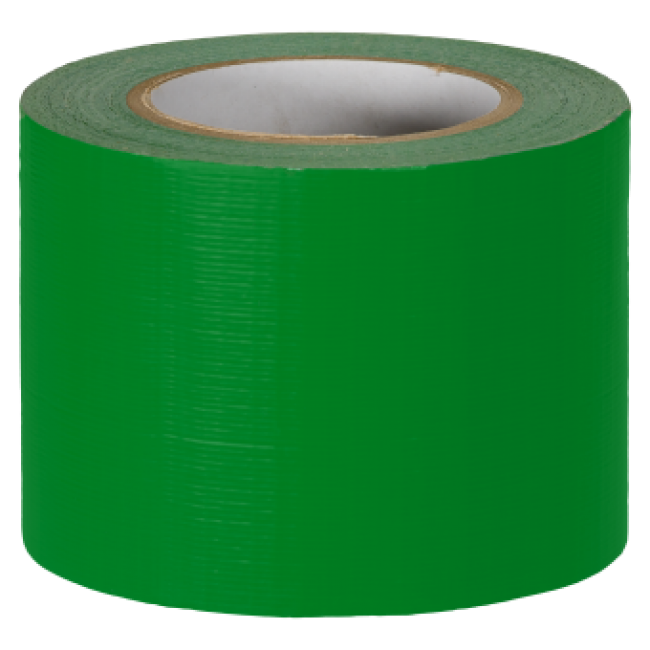 3018 Duct tape universeel (0.23mm) 100mm x 50 meter Groen