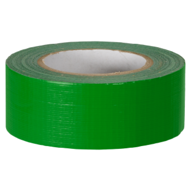 3018 Duct tape universeel (0.23mm) 50mm x 50 meter Groen