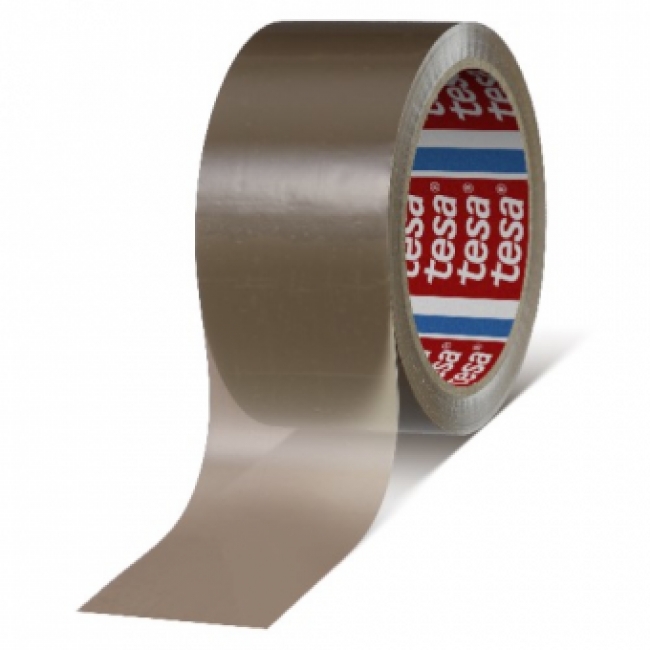 Tesa 4280 PP verpakkingstape ECONOMIC 48 mm x 66 meter Bruin