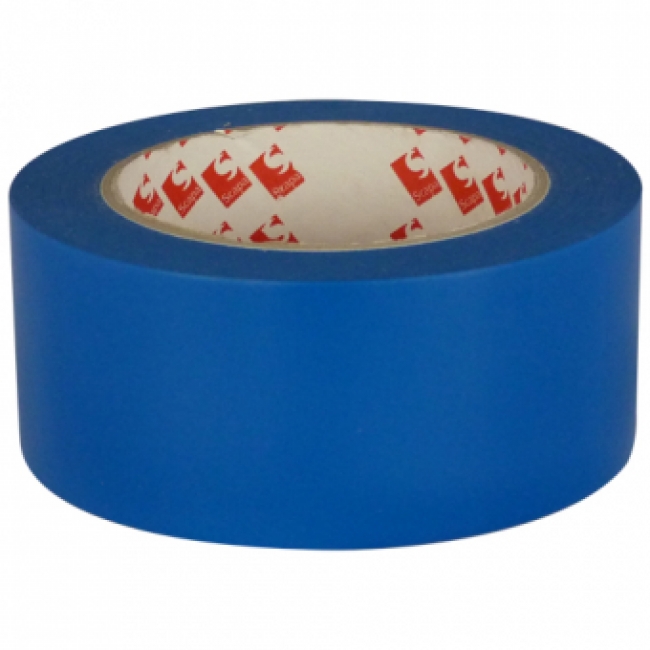 Vloertape blauw van Scapa 50mm x 33 meter PVC