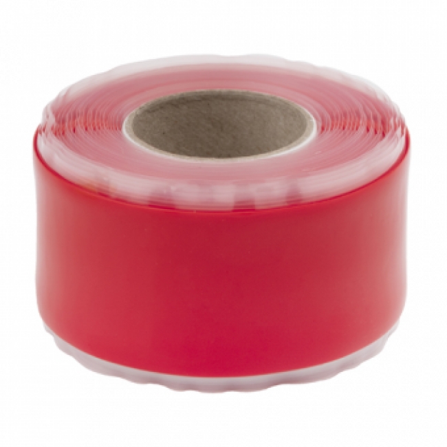 Siliconentape zelfvulkaniserend 25mm Rood