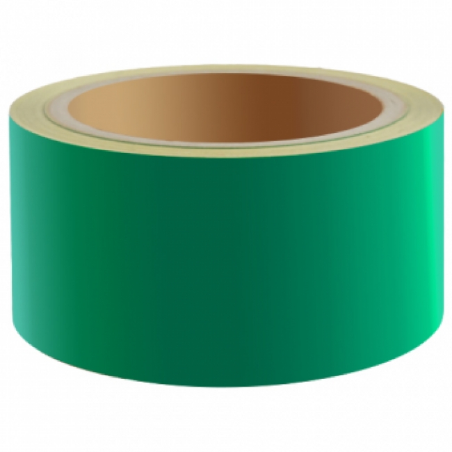 Reflecterende Tape ECONOMIC 50mm Groen